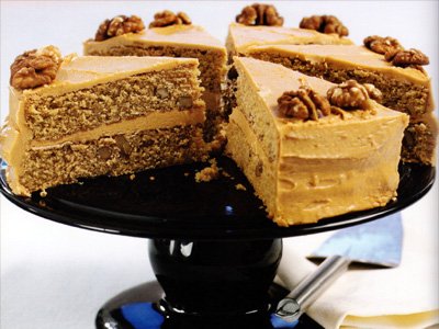 Coffee and walnut cake recipe