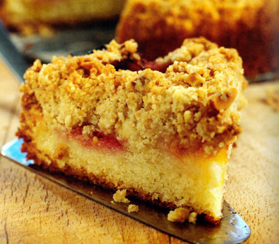 Plum streusel cake recipe