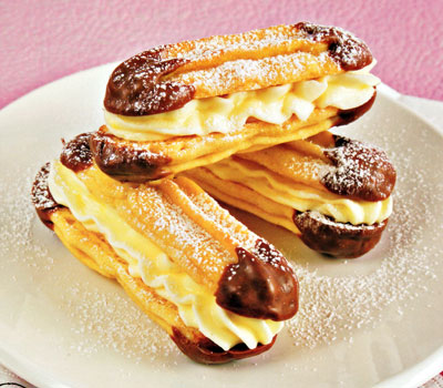 Chocolate and Lemon Viennese Fingers Recipe