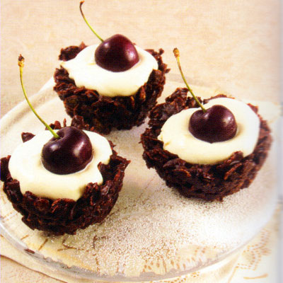 Chocolate Cherry Cupcakes Recipe