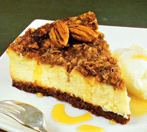 Baked Maple-Pecan Cheesecake Recipe
