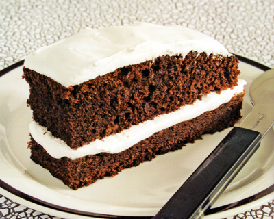 Chocolate Cake Slices Recipe