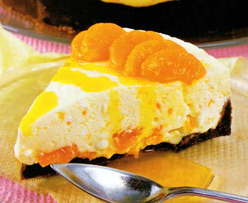 Mandarin and Chocolate Cheesecake Recipe