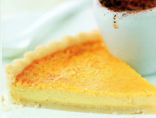 Maple Custard Tart Recipe