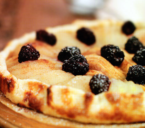 Rustic Pear and Blackberry Galette Recipe