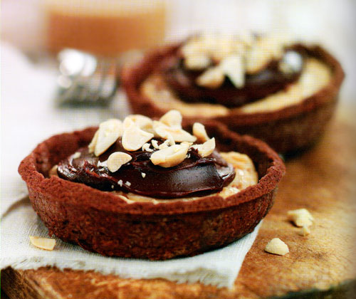 Chocolate Peanut Butter Tartlets Recipe