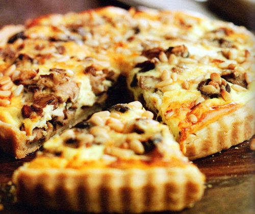 Mixed Mushroom Tart Recipe