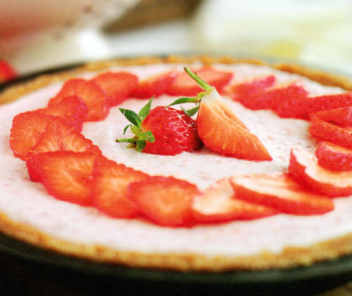 Strawberry Daiquiri Pie Recipe