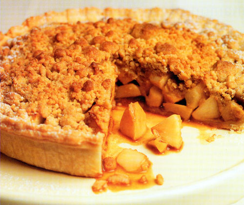 Apple-Caramel Crumb Pie Recipe
