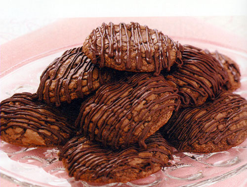 Triple-Chocolate Brownie Cookies Recipe