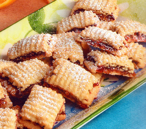 Fruit-Filled Spritz Cookies Recipe