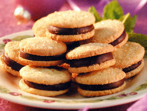 Mint Sandwich Cookies Recipe