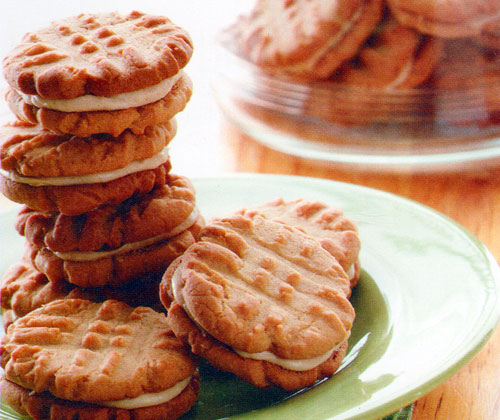 Peanut Butter Sandwich Cookies Recipe