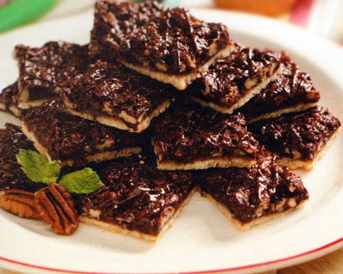 Chocolate Pecan Bars Recipe