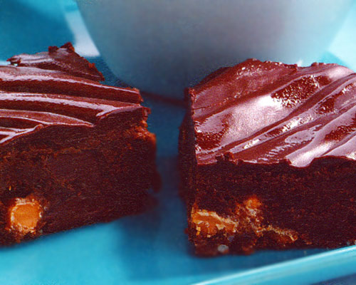 Dark Chocolate Butterscotch Brownies Recipe
