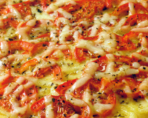 Tomato Pizza Bread Recipe