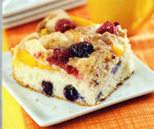 Berry Nectarine Buckle Recipe