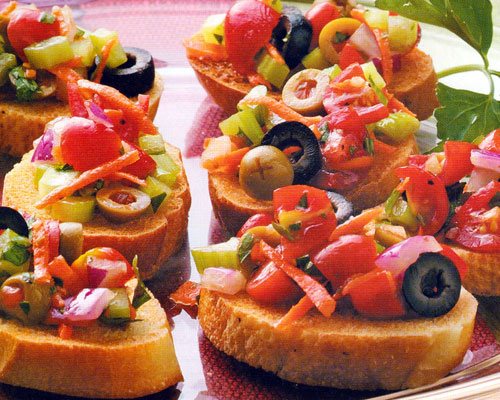 Olive Bruschetta Recipe